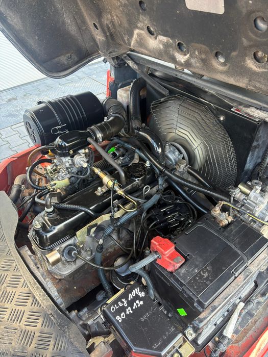 Wózek widłowy TOYOTA 7FGF25, triplex, przesuw, GAZ