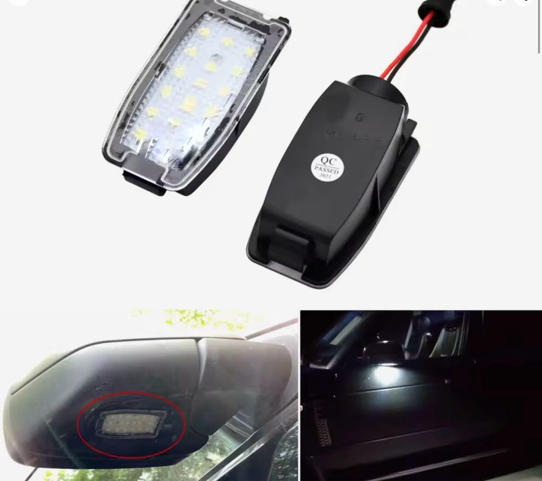 Подсветка в зеркало Volvo S60 S80 V70 XC70 XC90 вантажівок