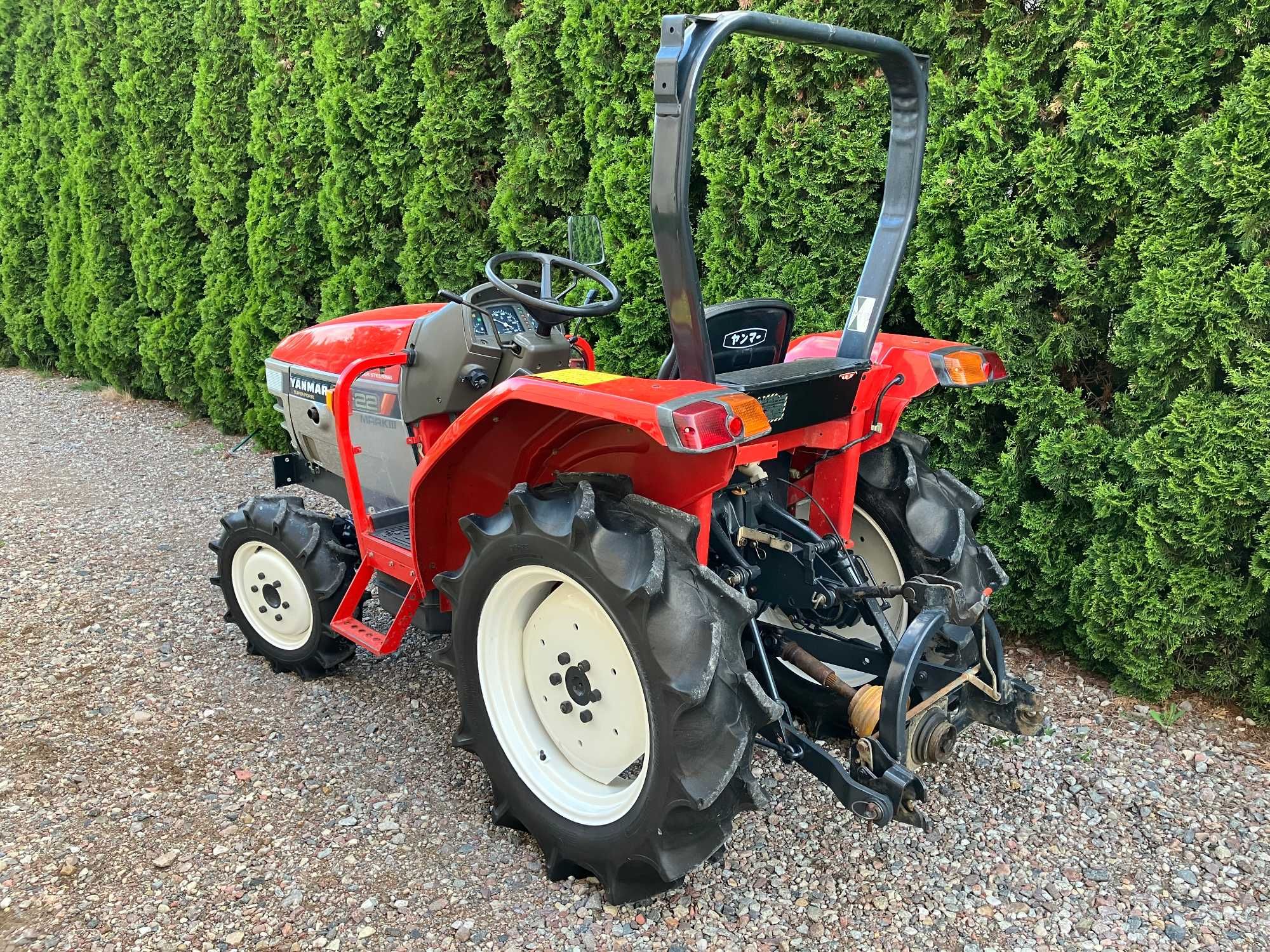 Mini Traktor Japoński Yanmar AF22 Wspomaganie Rewers Ogrodniczy