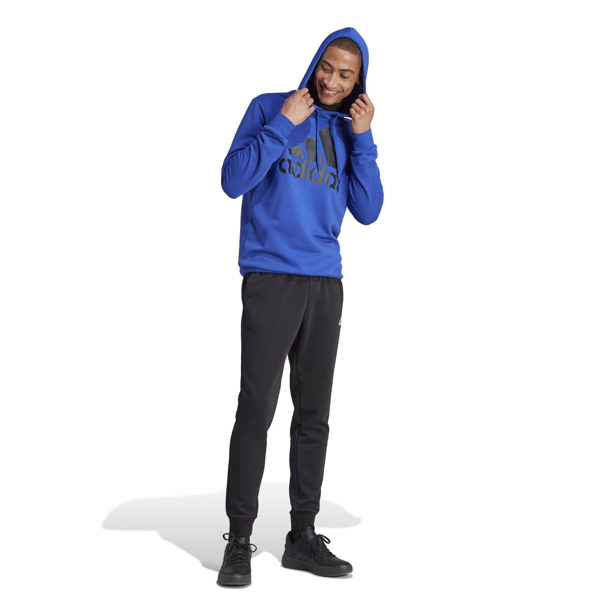 FATO DE TREINO FITNESS HOMEM AZUL/PRETO