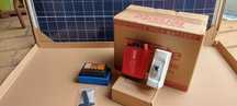 Kit painel solar completo novo