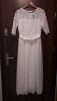 Suknia ślubna sukienka biała rozmiar 40