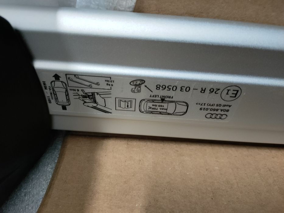 NOWY Bagaznik dachowy Audi FY 2017-