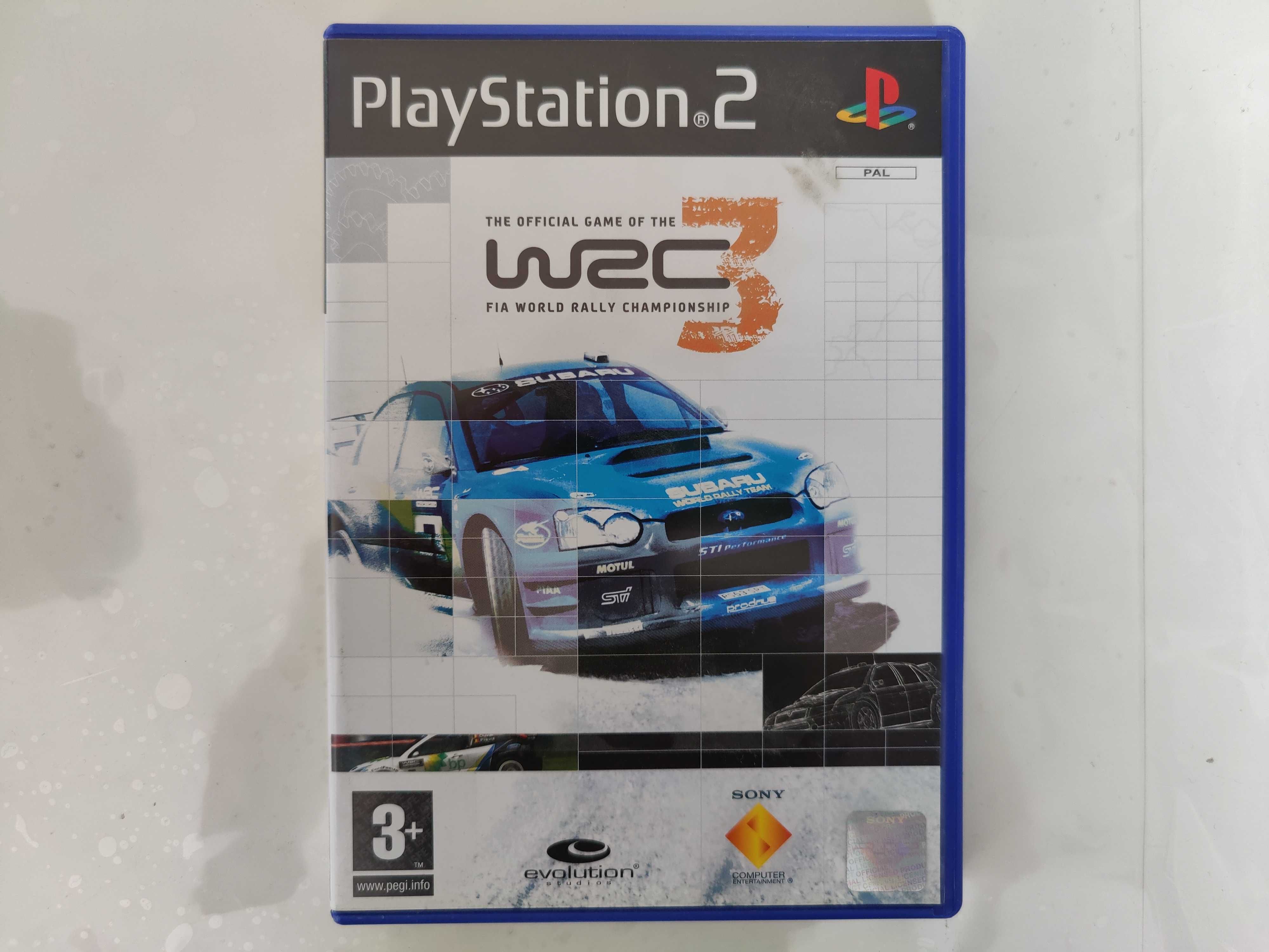 WRC 3 The Official Game PS2 Playstation 2