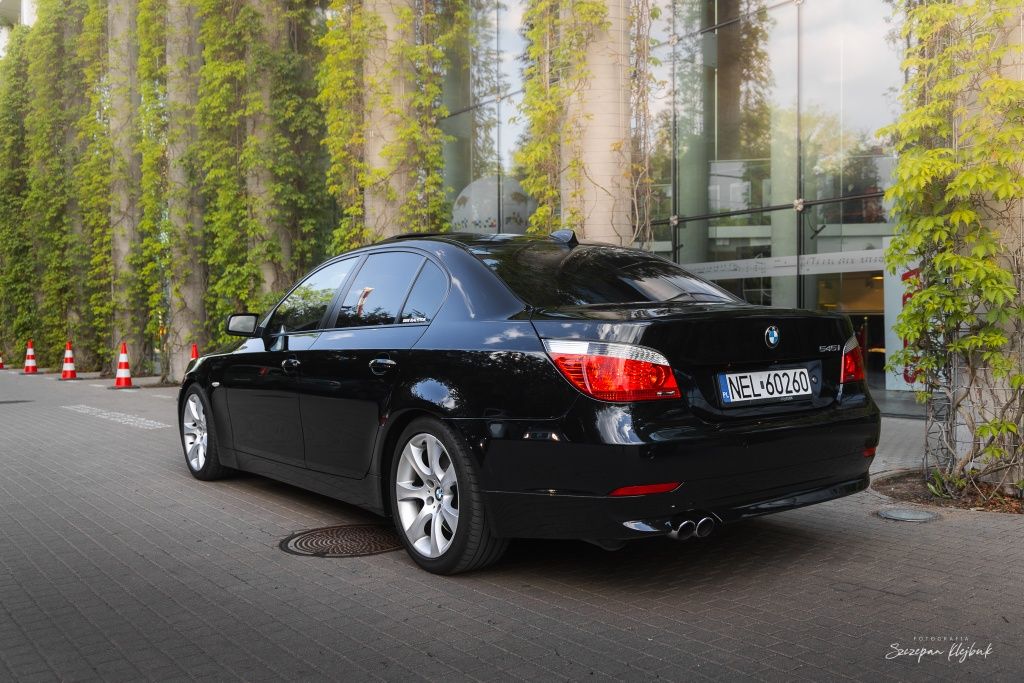 Auto do wesela ślubu BMW E38 740Li E60 545i