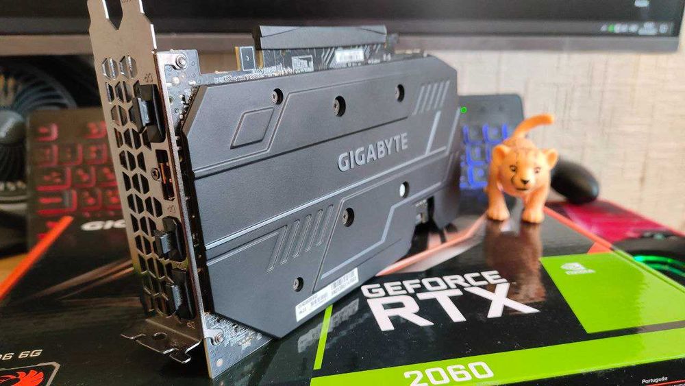 (ТЕРМІНОВО) Відеокарта Gigabyte RTX 2060 6Gb OC (Ідеальний стан)