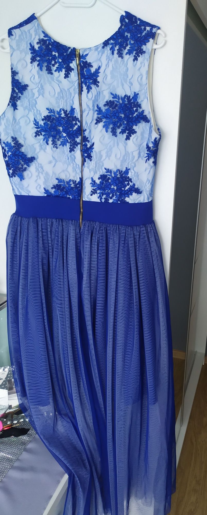 Suknia maxi wizytowa