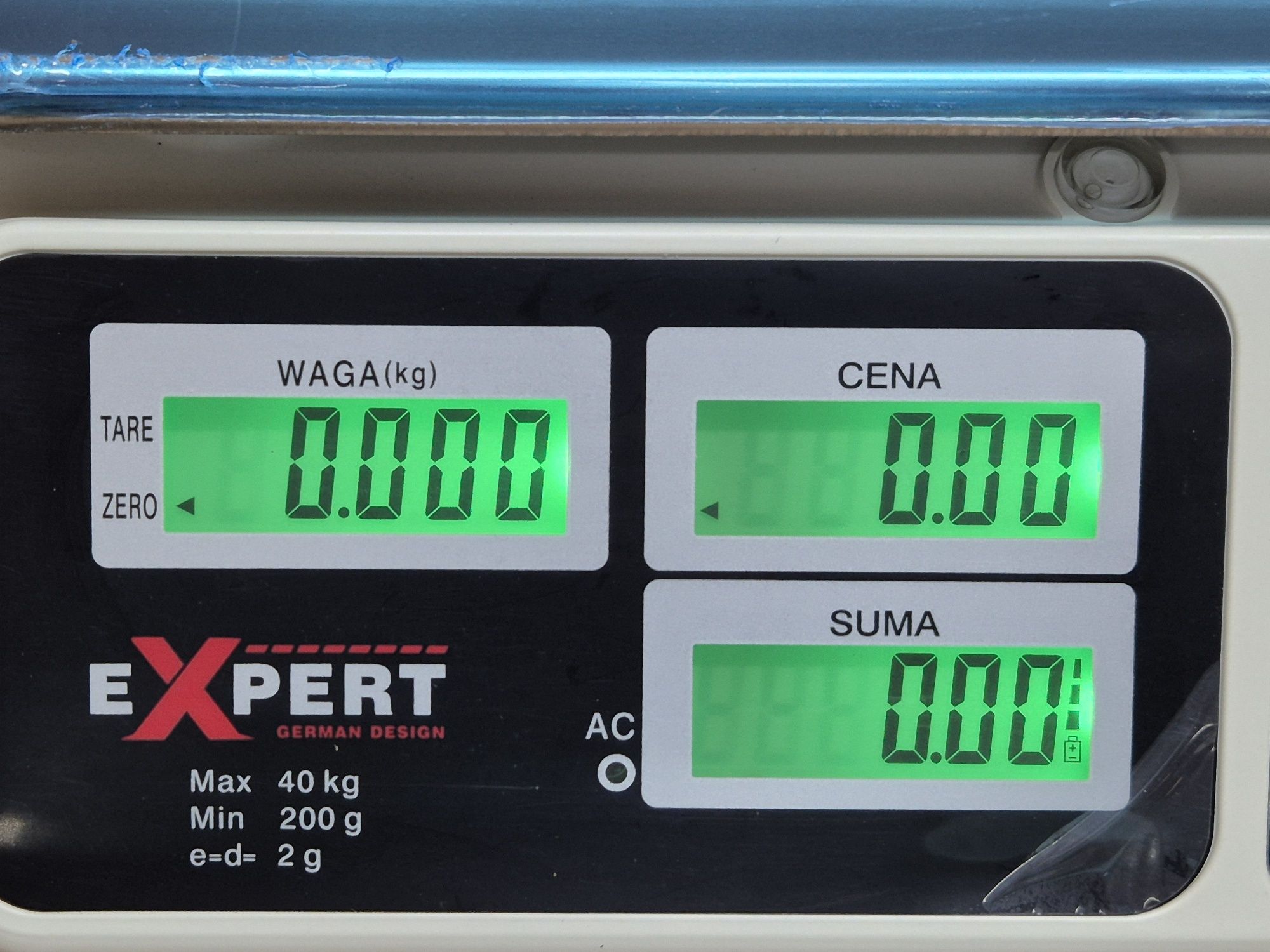 Waga sklepowa do 40 kg dokładność 2g