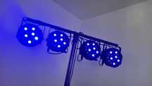 PAR LED 8 sztuk Fractal