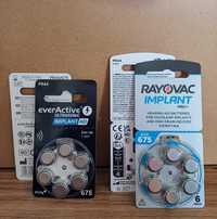 implant pro + rayovac, implant HD everactive baterie 675