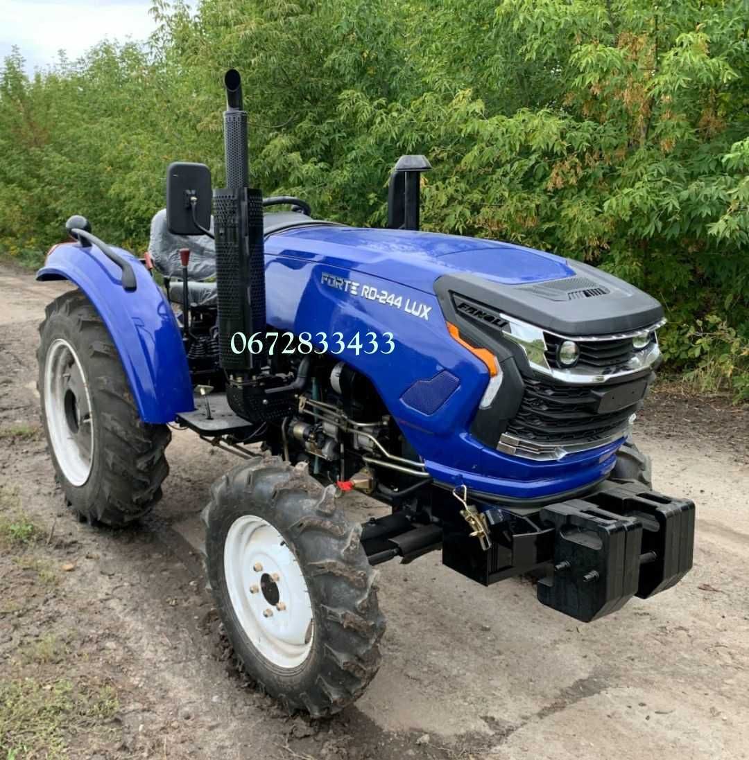 Мінітрактор Forte RD-244LUX Форте Люкс Доставка безкоштовна по Україні