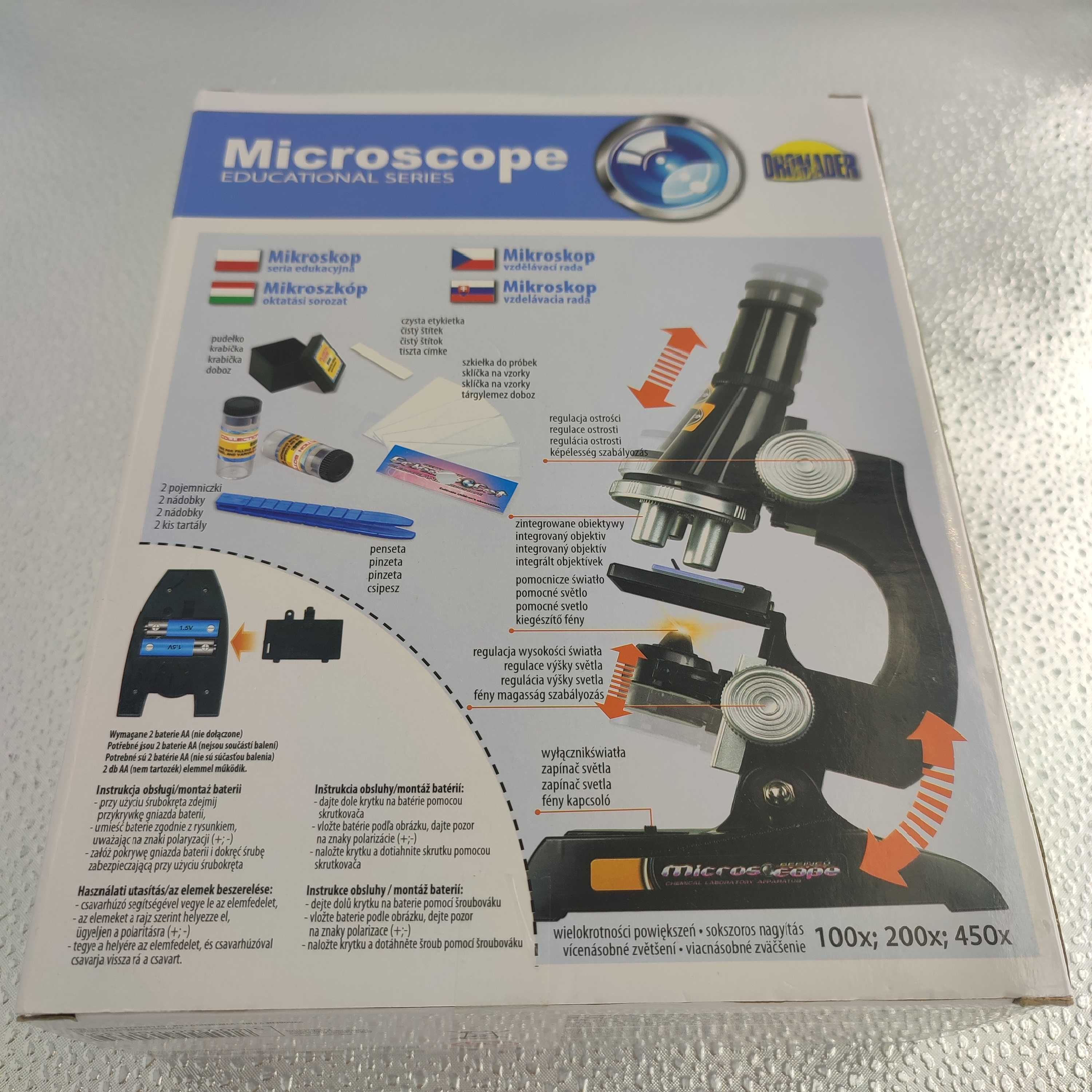 Mikrospok, zabawka naukowa Dromader - NOWE