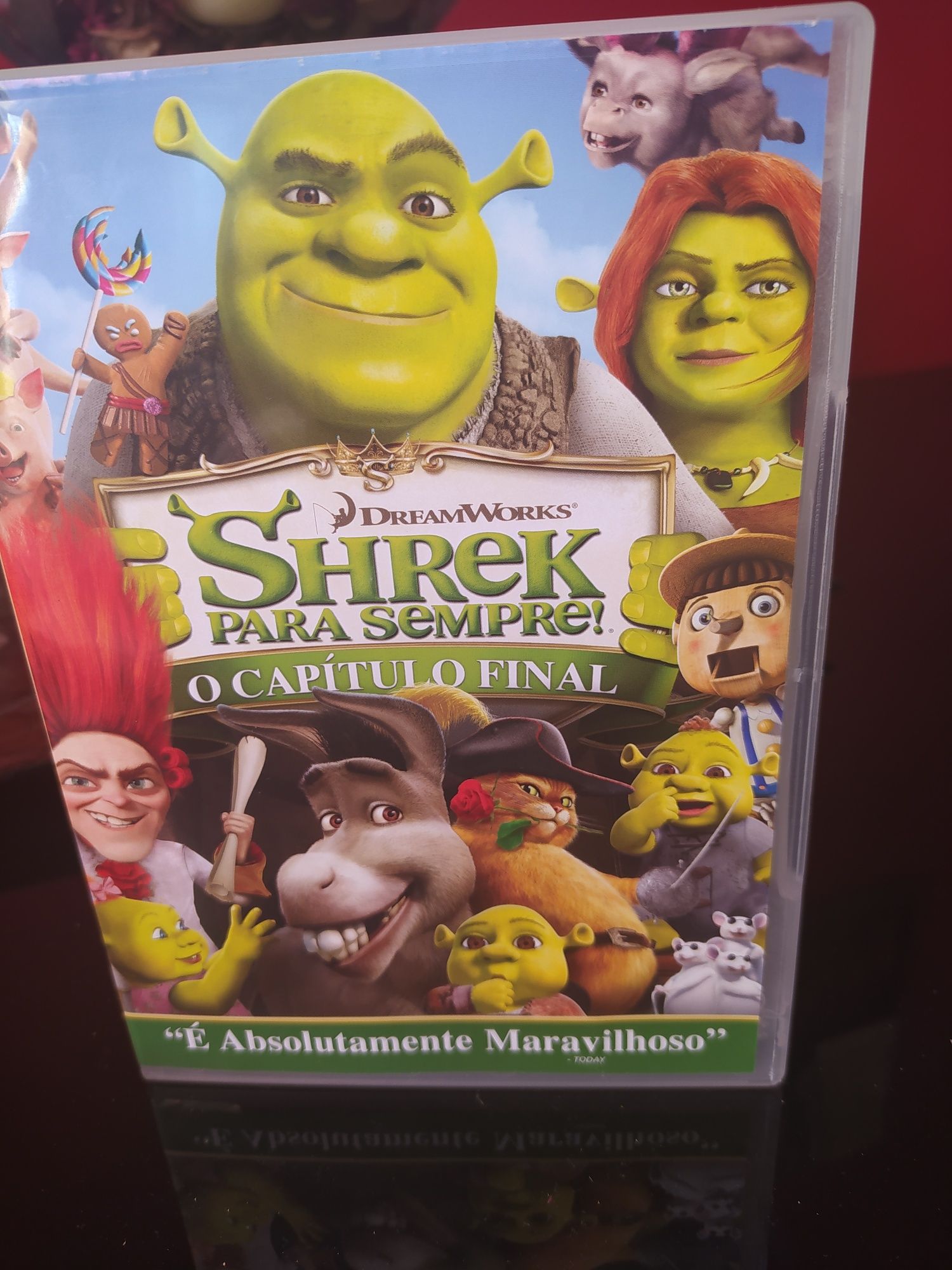 DVD shrek 4 (como novo)