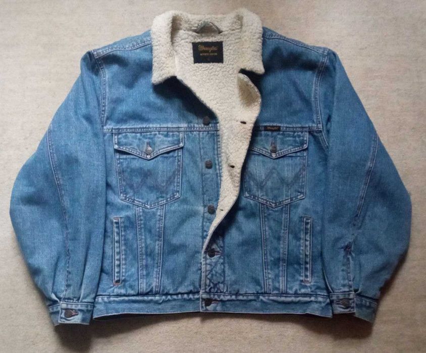 Чоловіча джинсова куртка / Шерпа Wrangler Western XL
