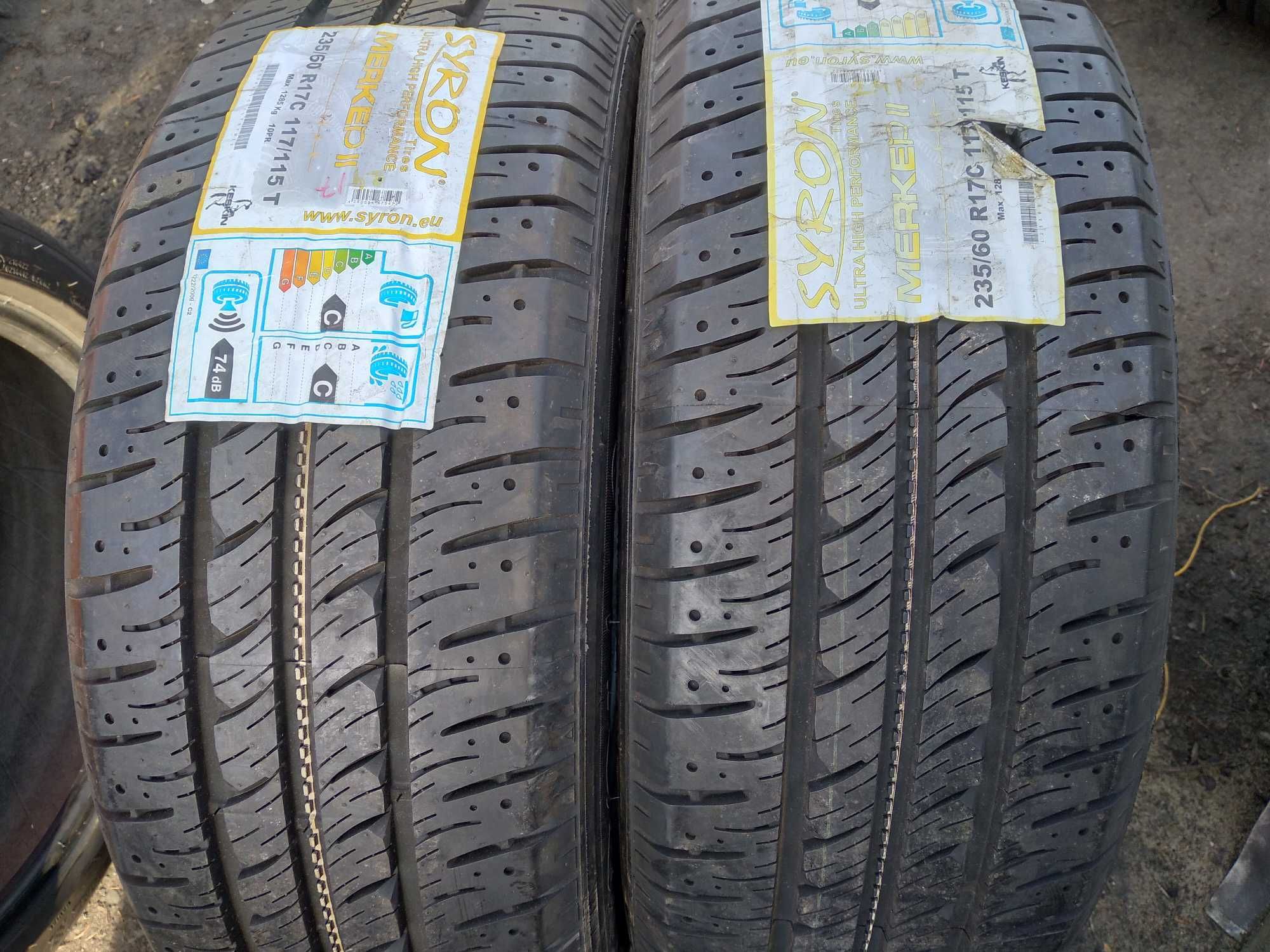 opony wzmacniane 235/60R17C Syron nowe