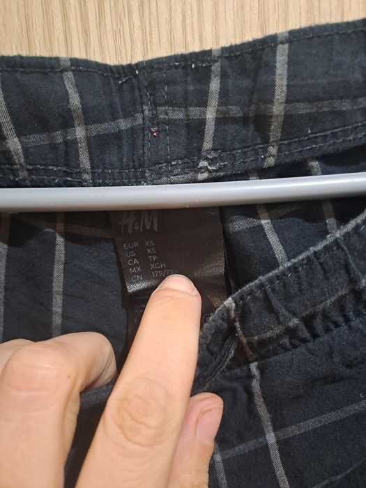 (295] Pidżama spodnie  r.xs H&M
