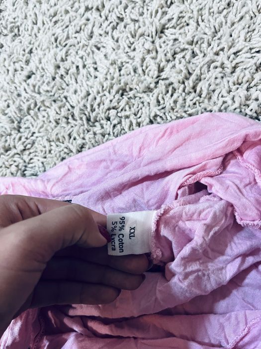 Puma rozowy top sportowy xxl