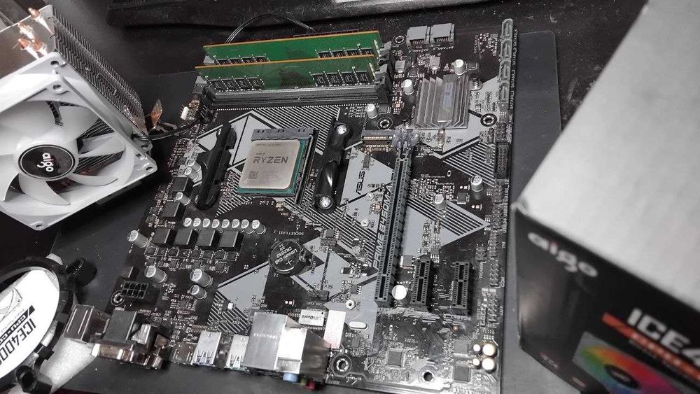 Комплект AM4 Мати проц пам'ять кулер