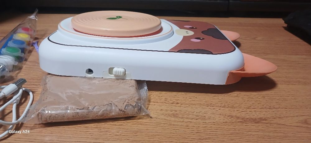 Маленький гончар, глина ліплення глечики посуд Fun game