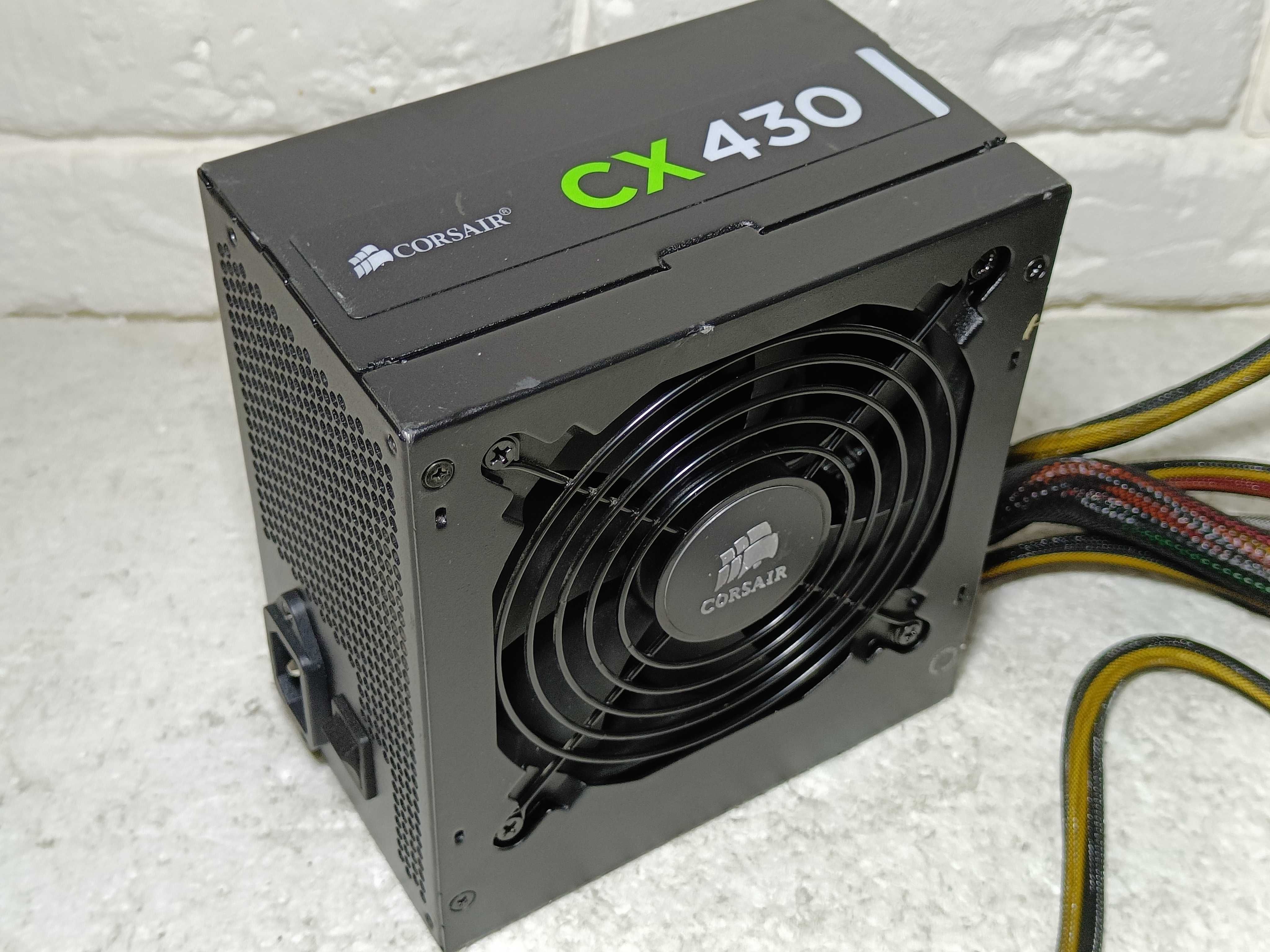 Блок живлення CORSAIR CX430 80 PLUS BRONZE Пломба 8pin GPU 8pin CPU