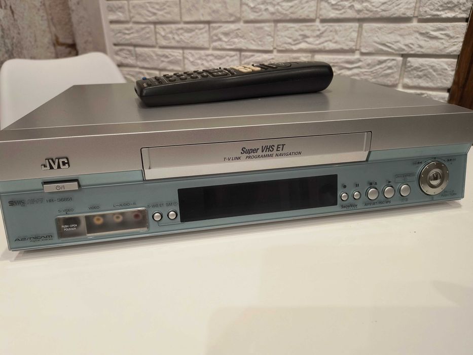JVC HR-S6851 SVHS / HI-FI Stereo / 6 Głowic / Video VHS