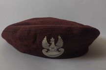 Beret Brązowy Wojska Polskiego rozmiar 55 Oryginał