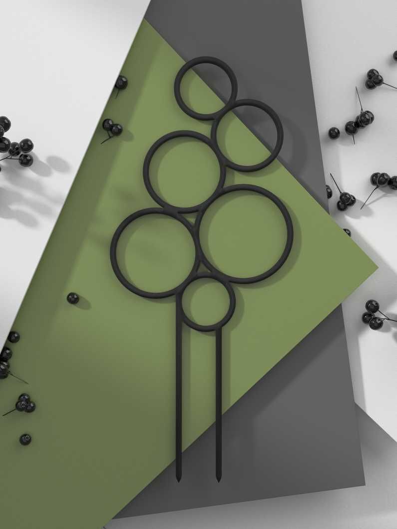Podpórka do roślin kwiatów BUBBLES druk 3D monstera
