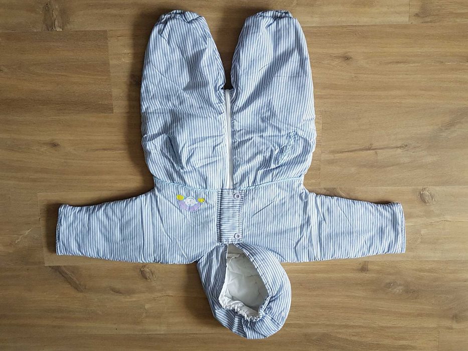 Kombinezon bawełniany ocieplany watoliną roz. 74