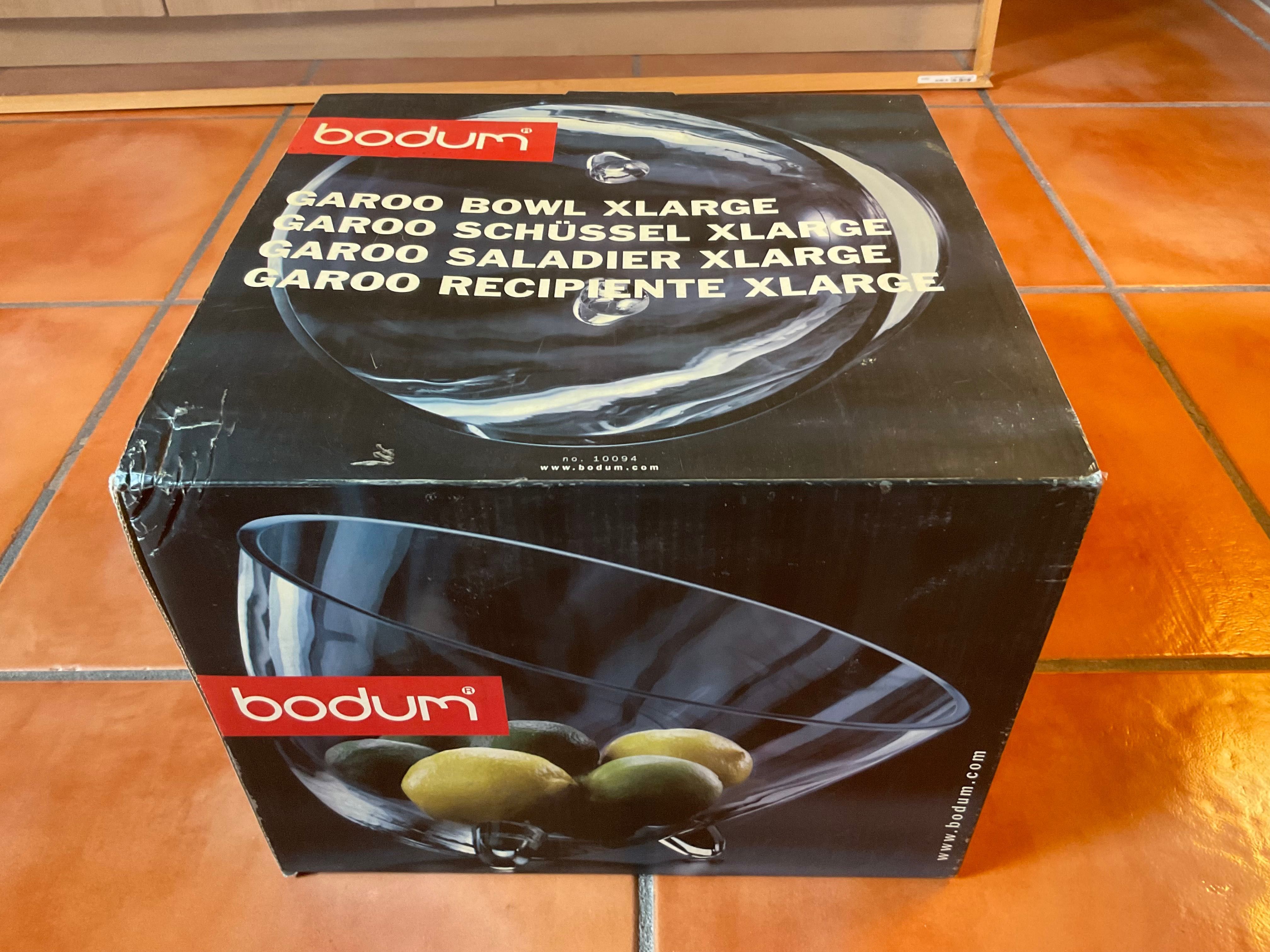 Fruteira grande vidro Bodum nova