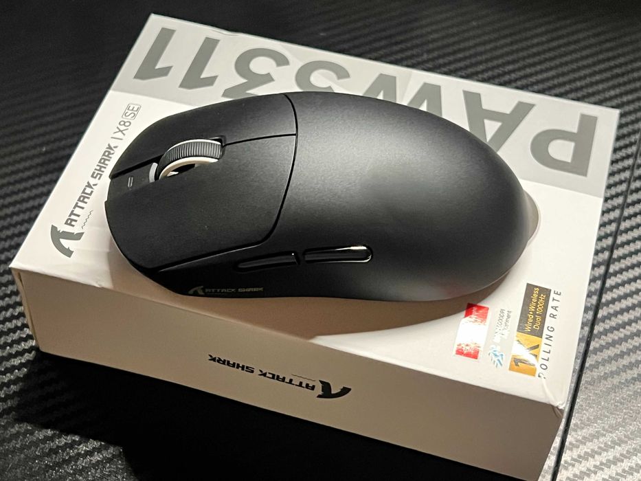 ‼️Attack Shark X8SE беспроводная геймерская мышка (Bluetooth + 2,4G)‼️