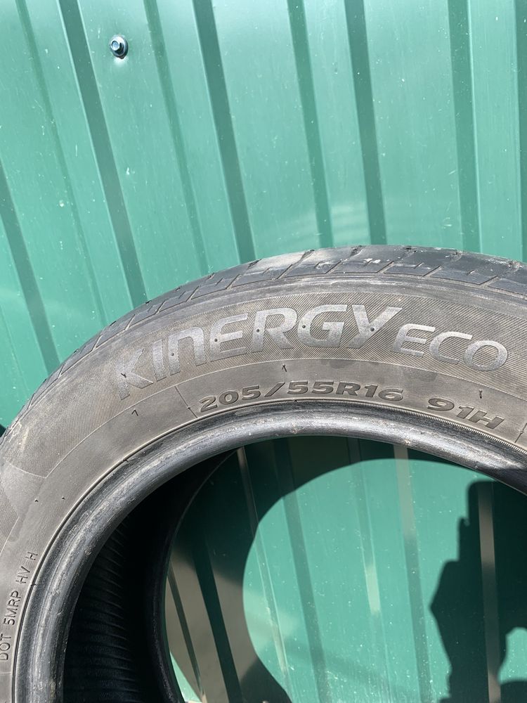 Шини 205/55 r16 hankook 2шт.