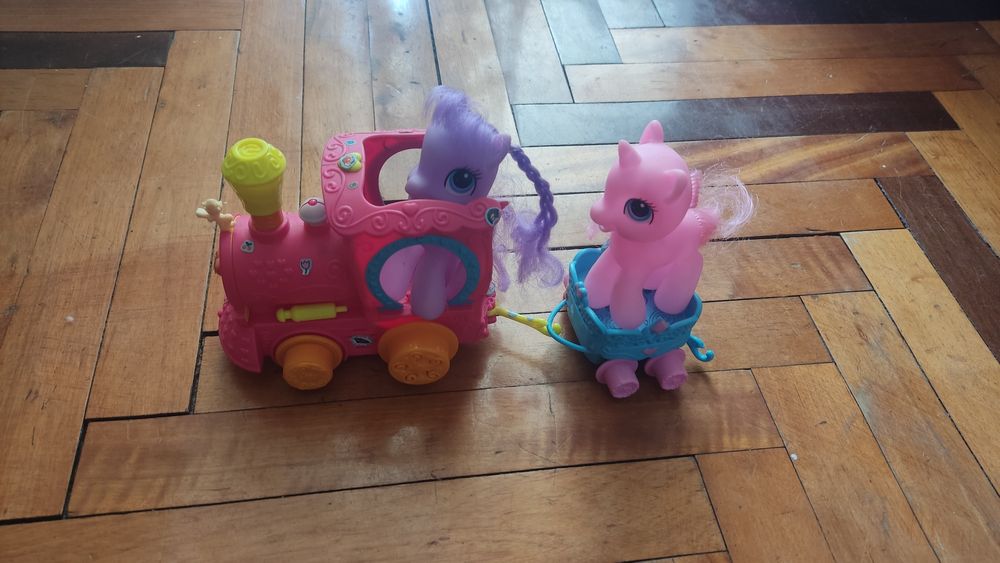 Поні поняшки в поїзді