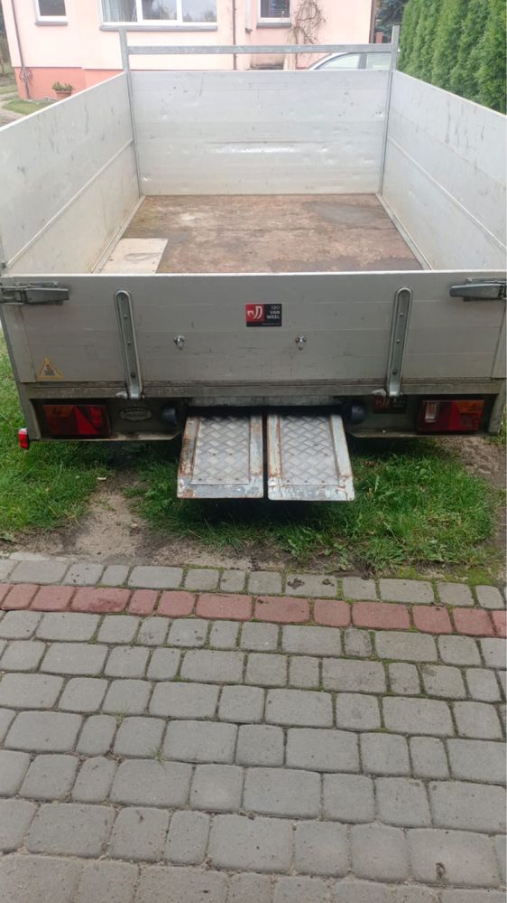 Przyczepa jednoosiowa VAN WEEL Dmc 1500 Kg