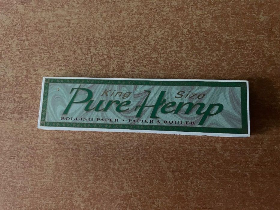 Bibułki Smoking PURE HEMP konopne długie king size
