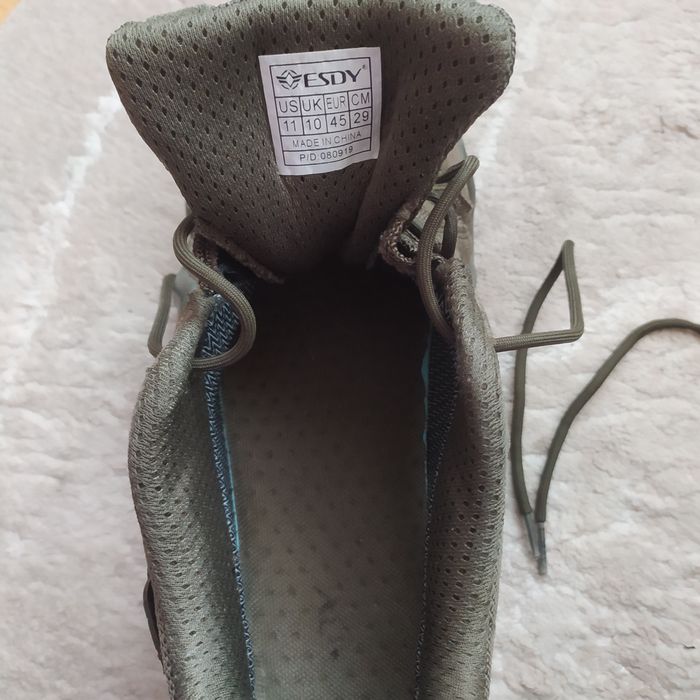 Esdy тактичні кросівки кросовки колір олива