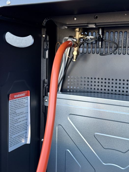 Портативный газовый обогреватель грелка. Переносний газовий обігрівач