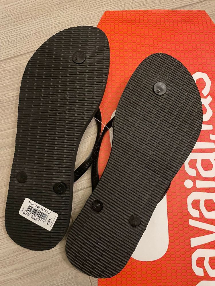 Havaianas Slim Logo Metallic