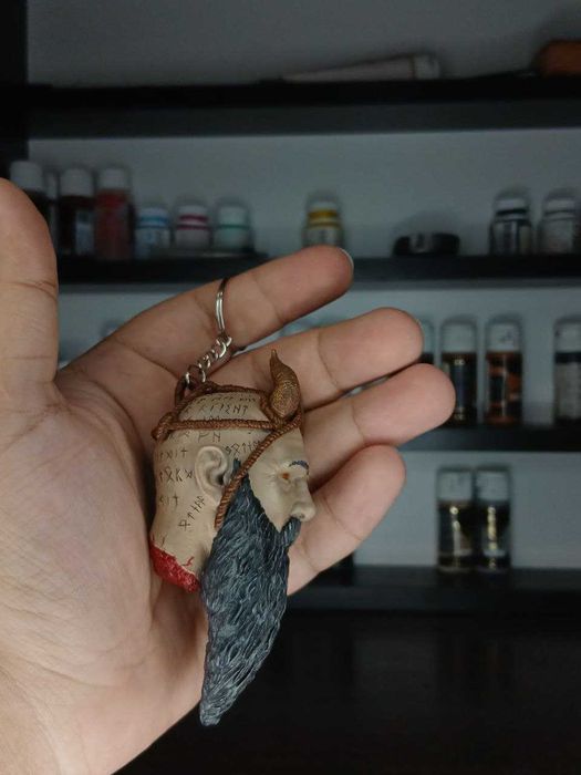 Брелок Мимира из игры "God of War" ("Бог Войны" Мимир)