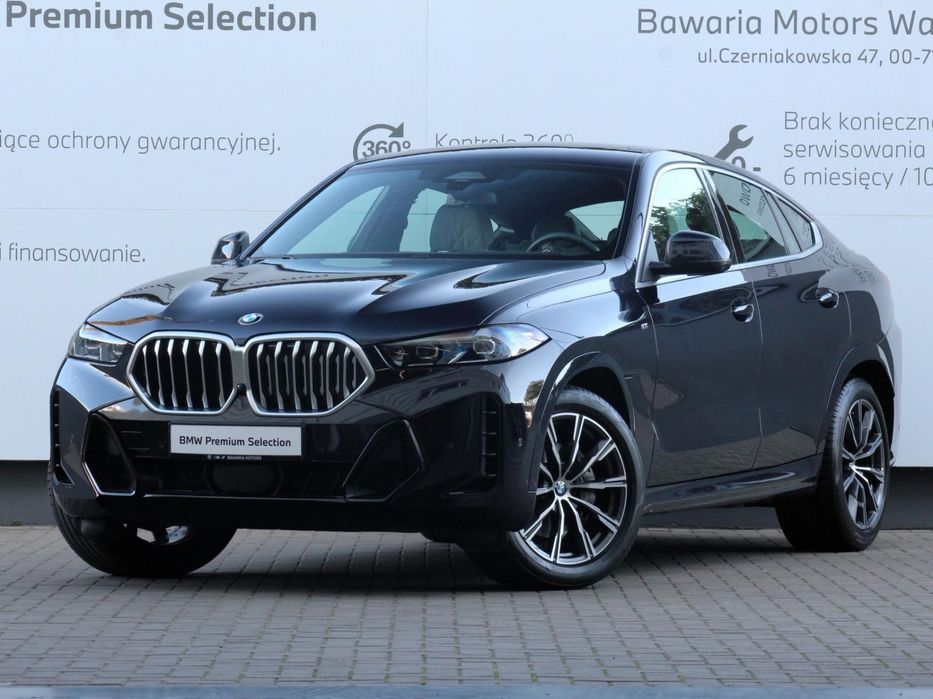 BMW X6 X6 40i xDrive/M Sport/Pneumatyka/Szklany Dach/Fotele Komfort/Harman/FV