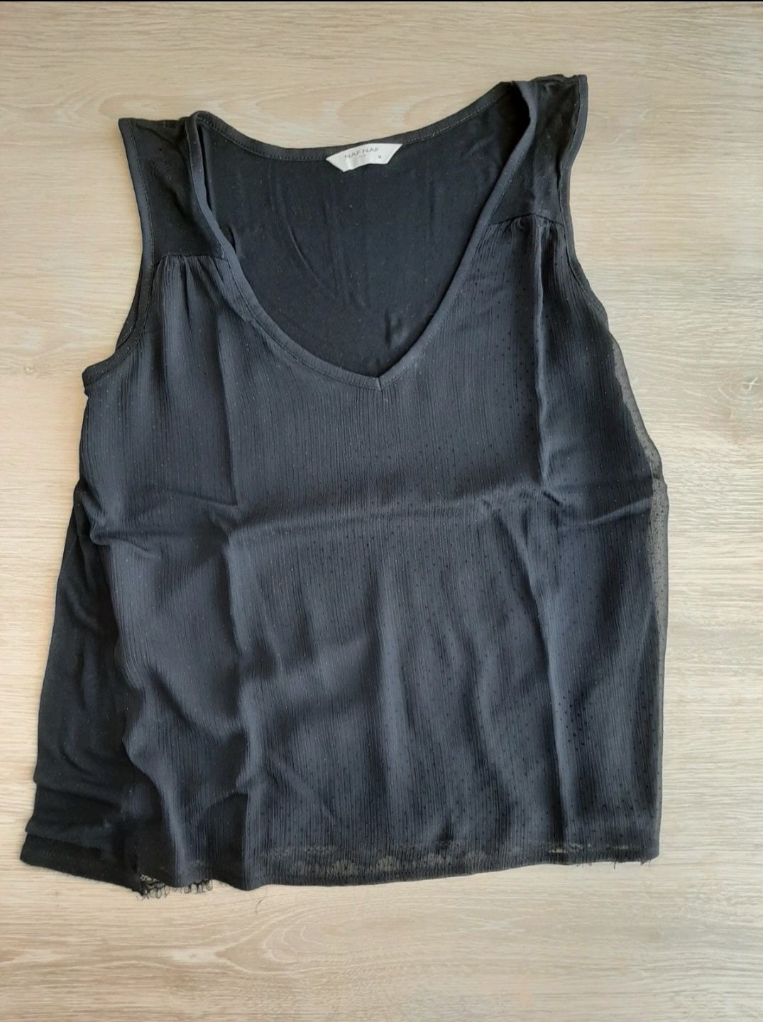 Top preto Naf Naf M