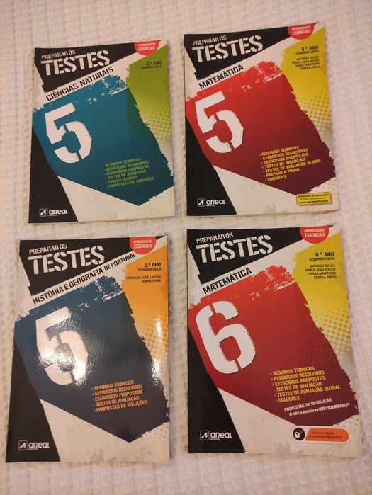 Preparar os testes (5° e 6°)