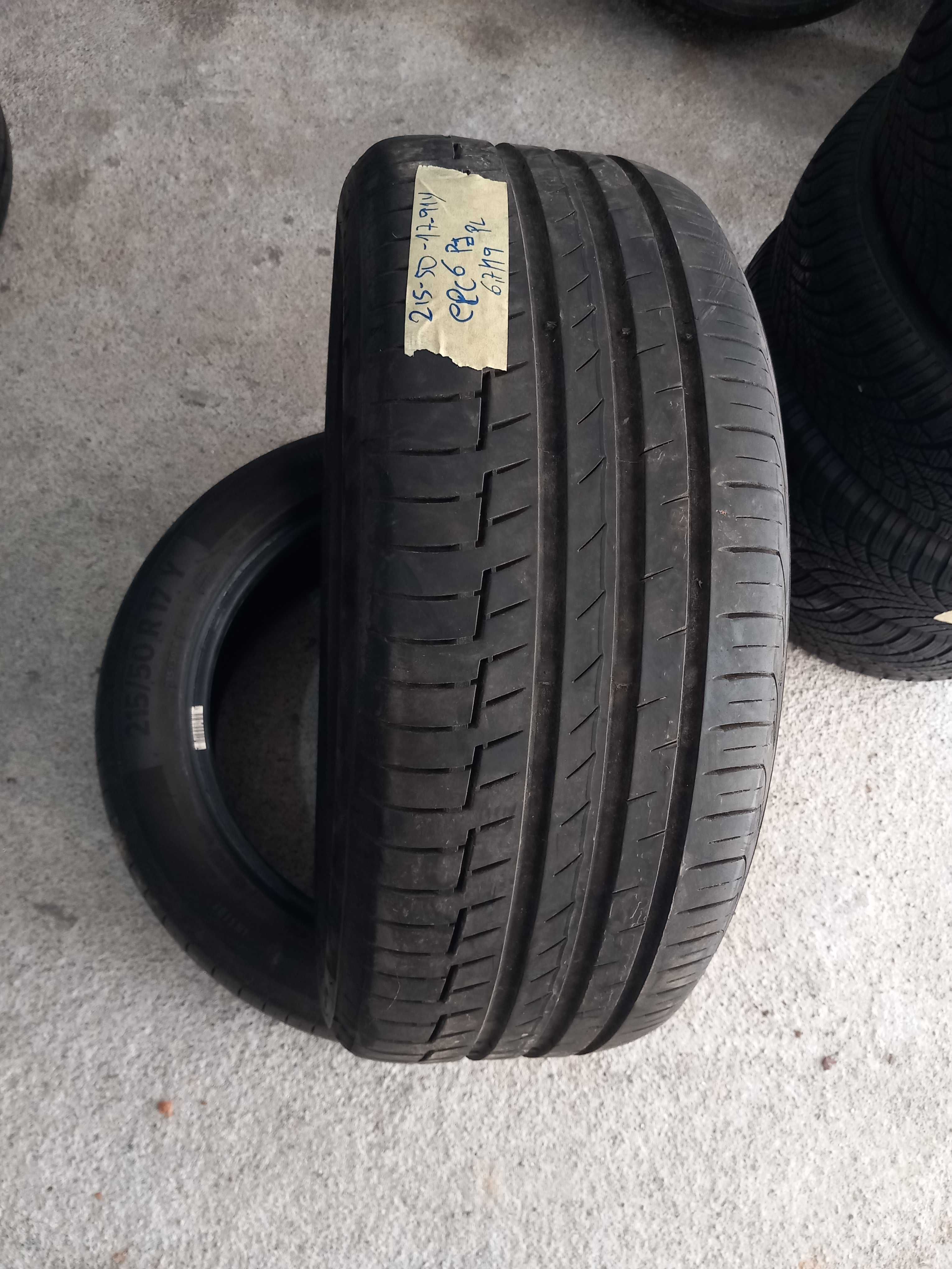 4 Pneus 215/50R17 Continental