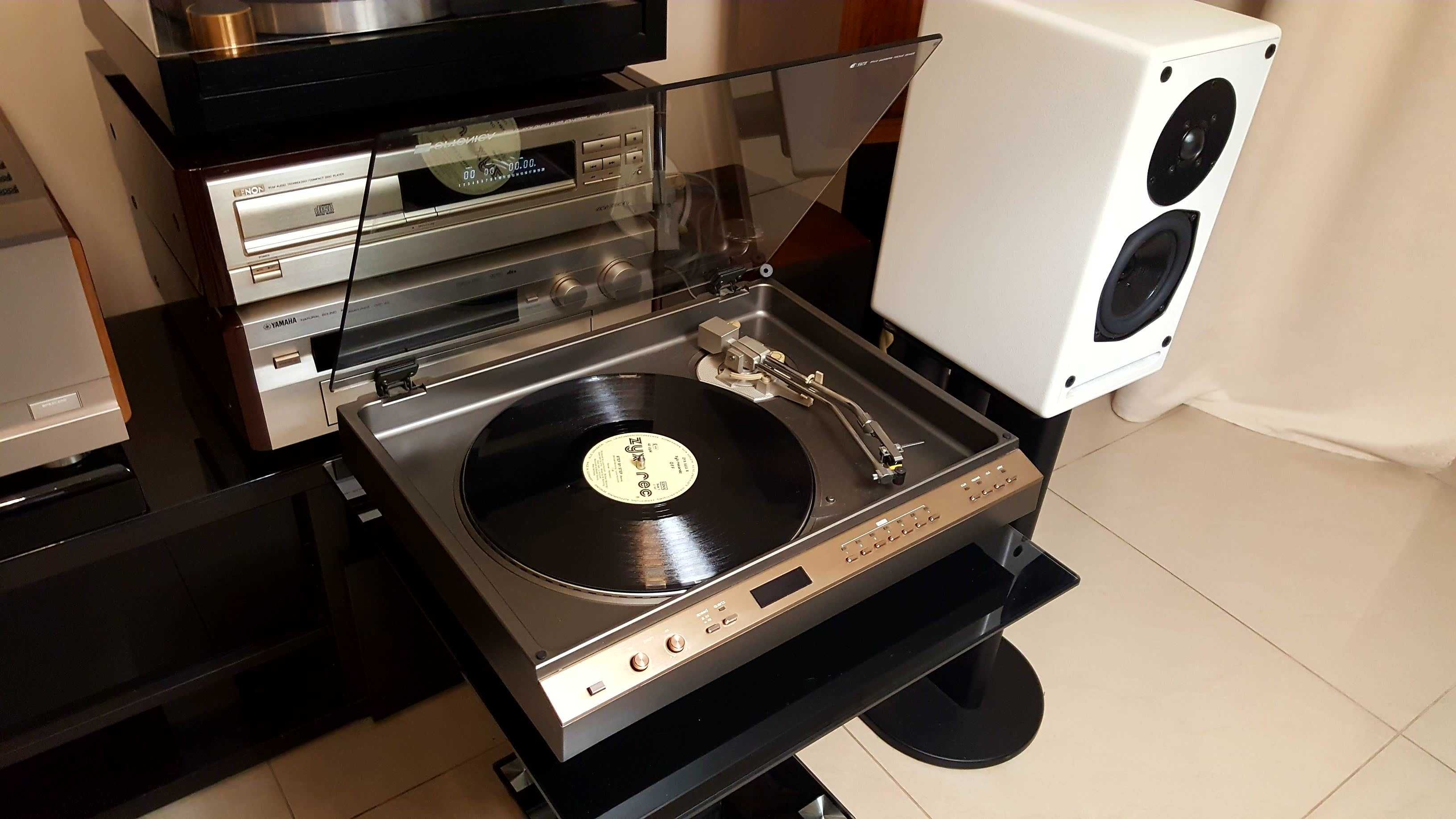 Gramofon Optonica Sharp RP 7100  stan idealny gold-grafit