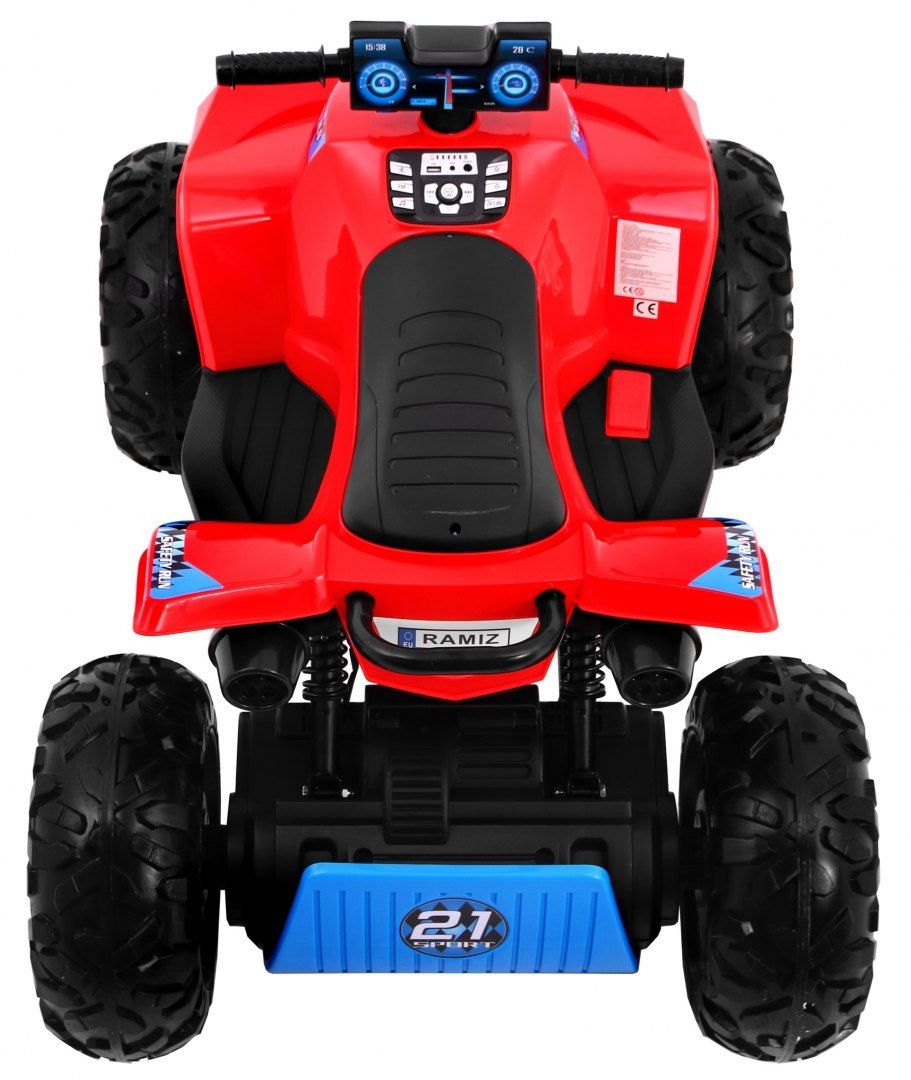 Quad elektryczny na akumulator  Sport Run 4x4 Czerwony