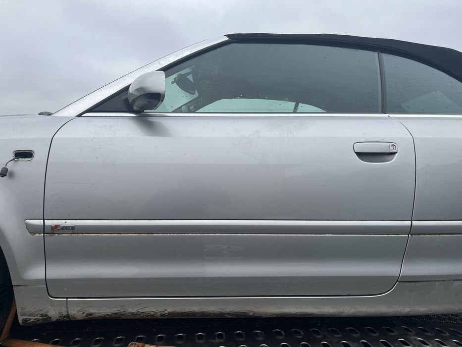 AUDI A4 B6 CABRIO LY7W maska zderzak drzwi błotnik lusterko lampa EU