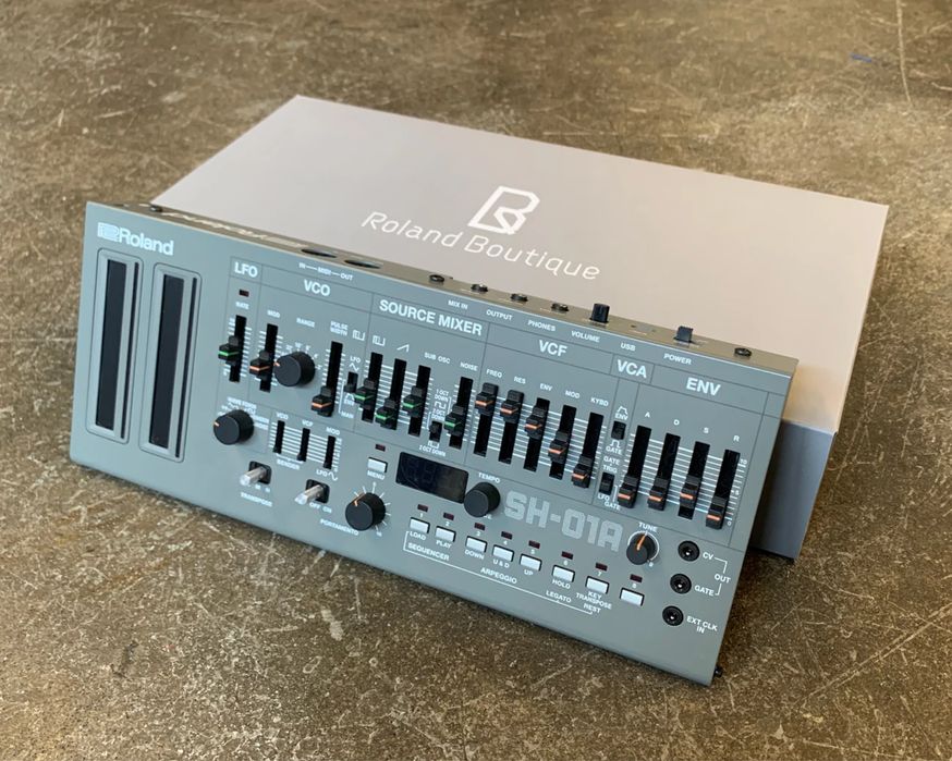 Roland Boutique SH-01A synthesizer.