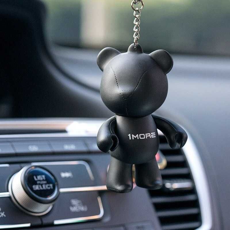1MORE Bear Keychain  Брелок/тримач для навушників Black&Red