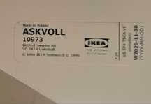 Cabeceira de cama de solteiro IKEA