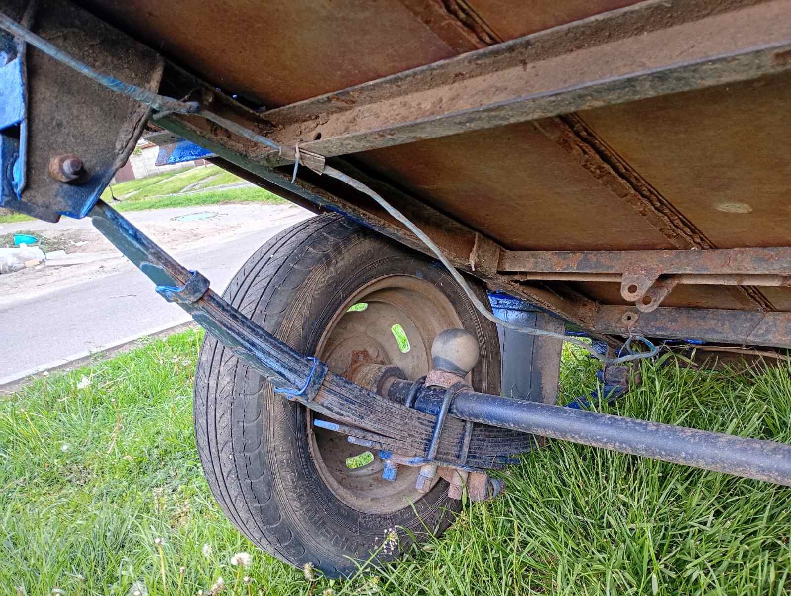 Прицеп.Причіп.(158х150х35см) для легкового автомобиля"МАЗ"8114.