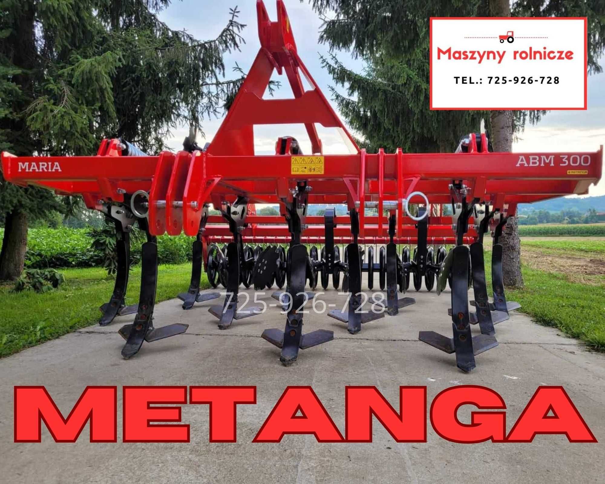 Agregat bezorkowy podorywkowy METANGA od 2,4 m! Gwarancja!